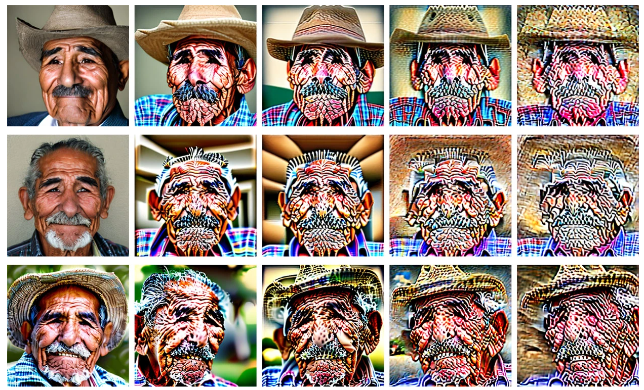 AI cannibalism/ model collapse example