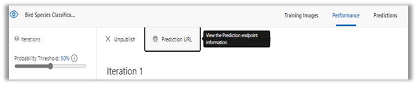 Custom Vision AI, Prediction API