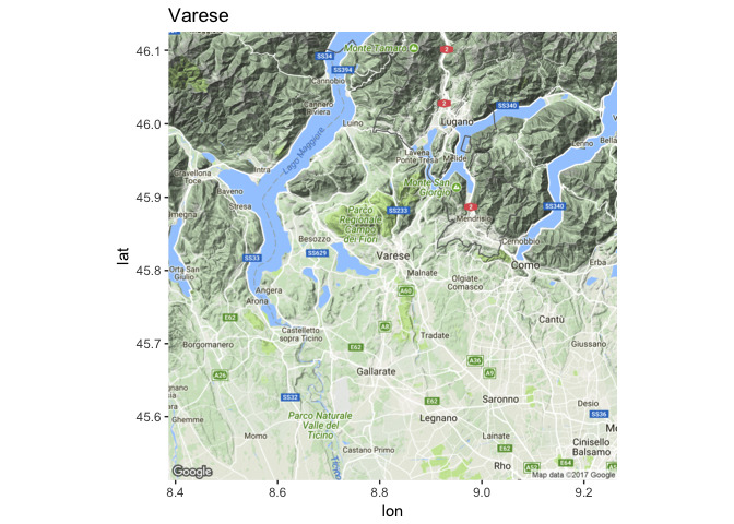 plot map - data visualization