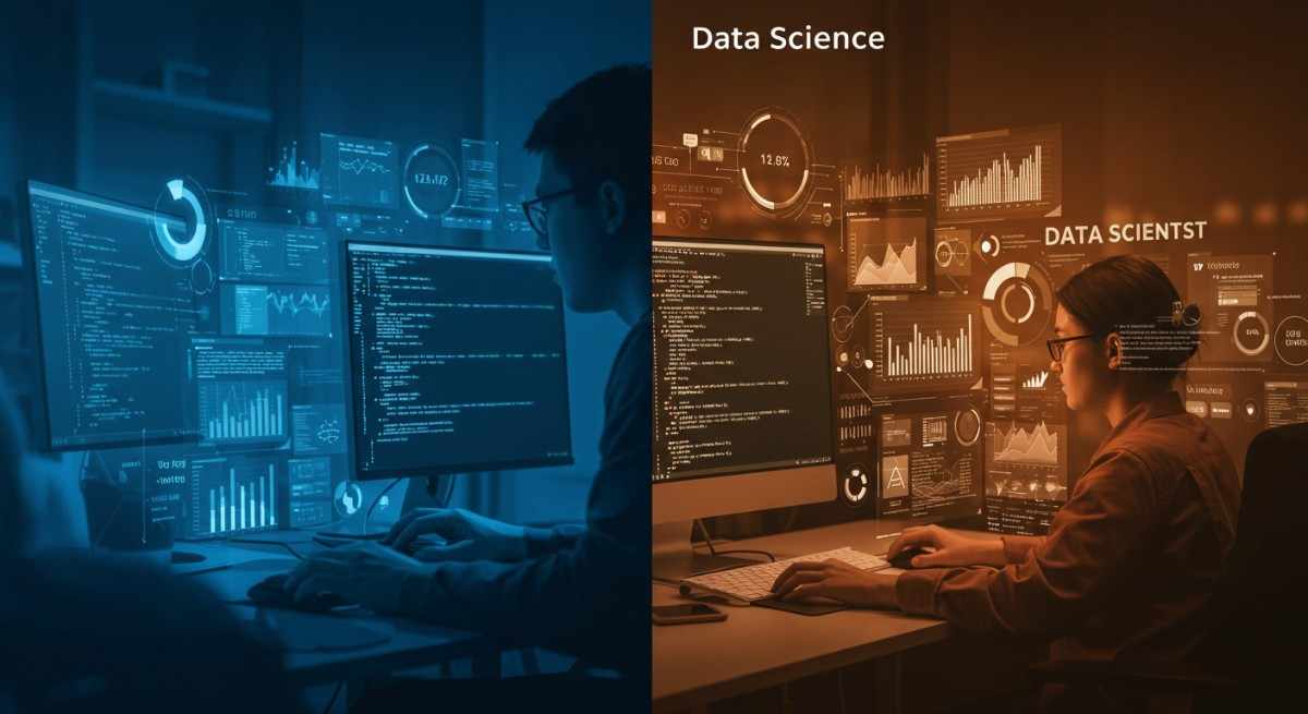 Coding vs data science: Discover your ideal path