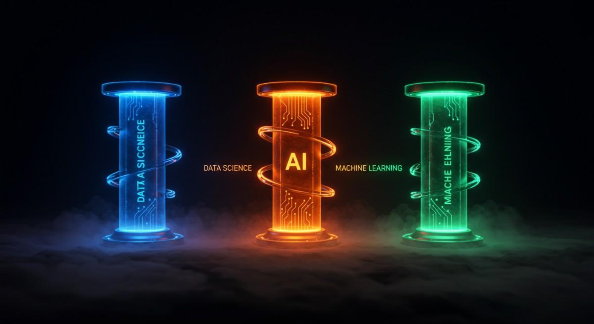 Data science vs AI vs ML: Which is the popular 2024 trend?