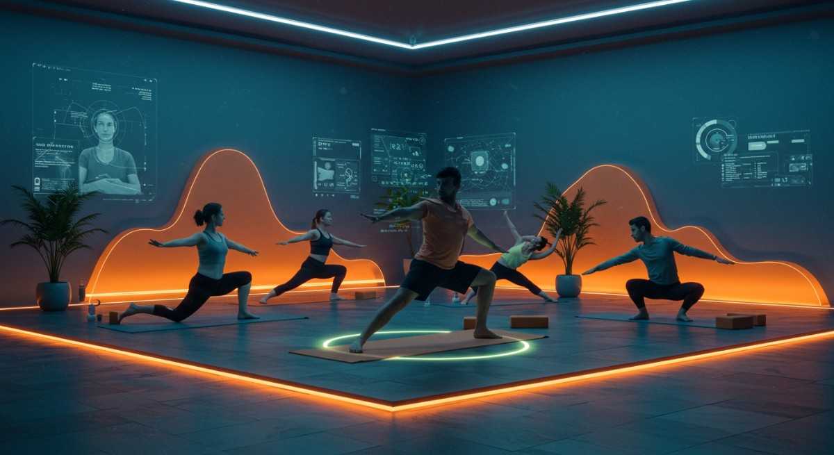 Data Science Dojo's virtual yoga session to improve wellness