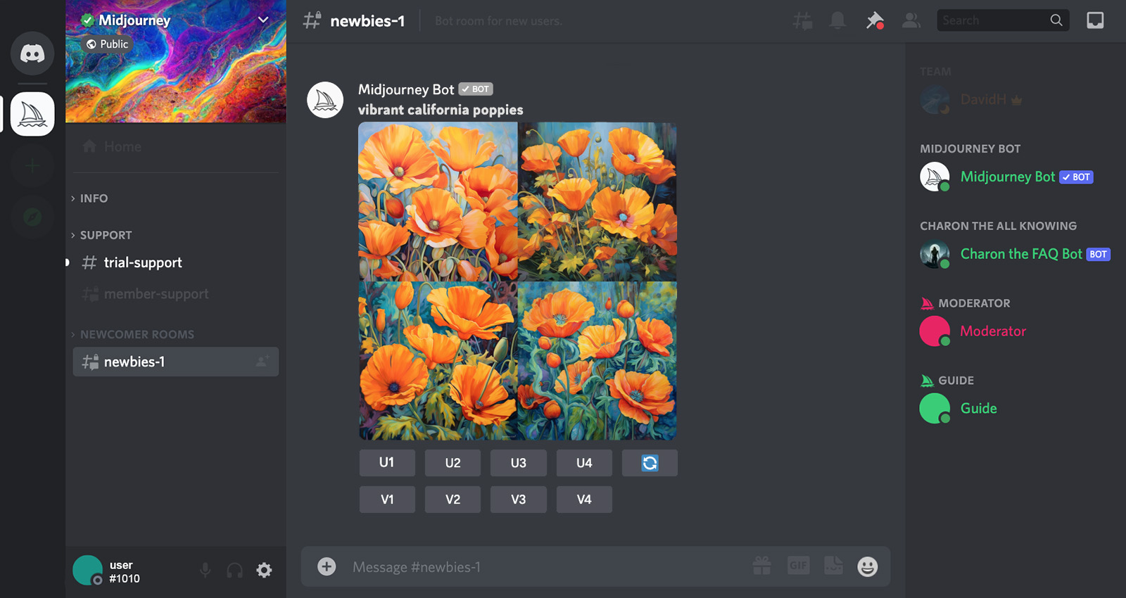 Midjourney - AI content generator