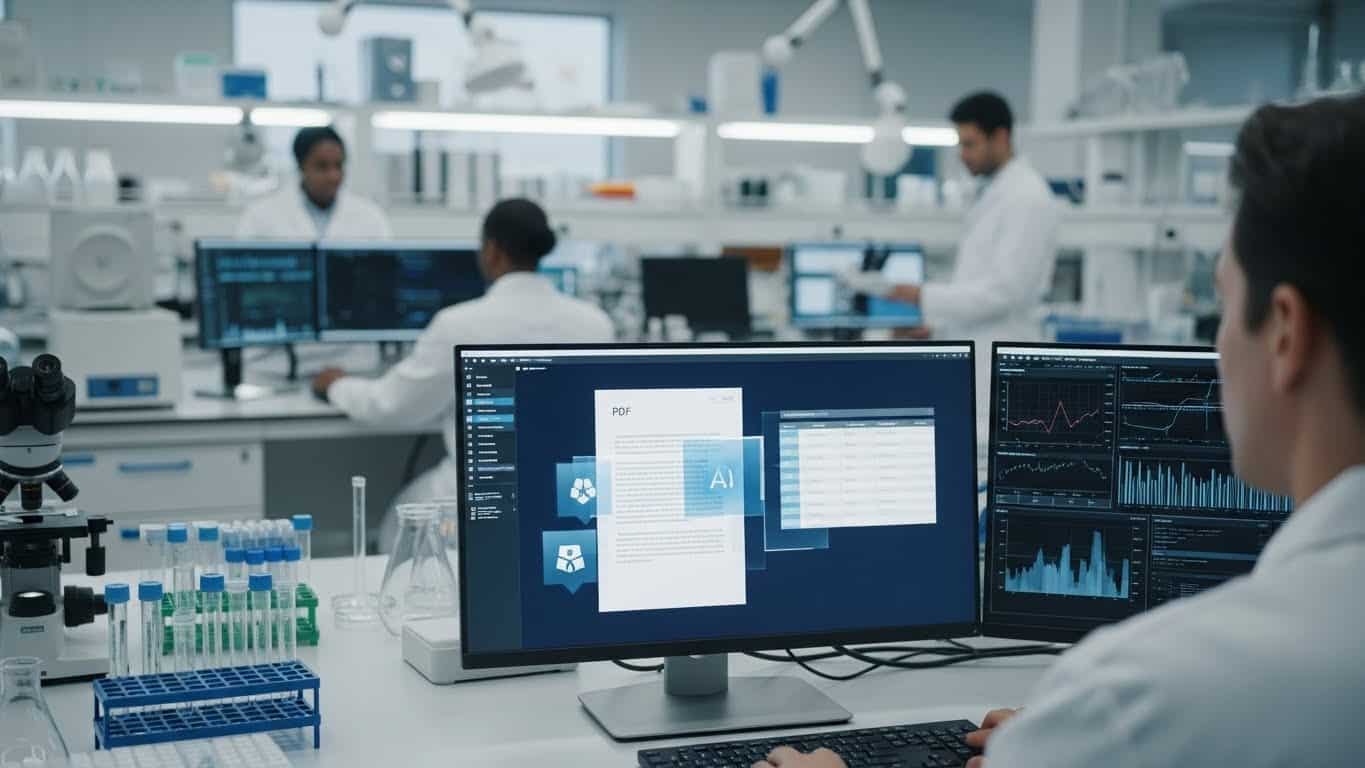 Labware data digitization for a pharmaceutical giant with Azure AI