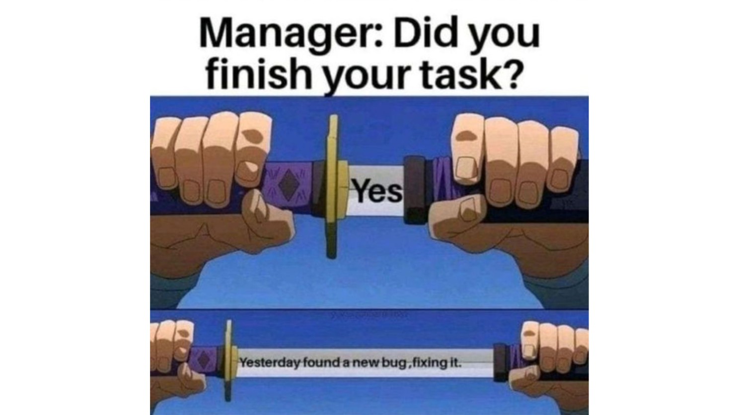 Workplace meme
