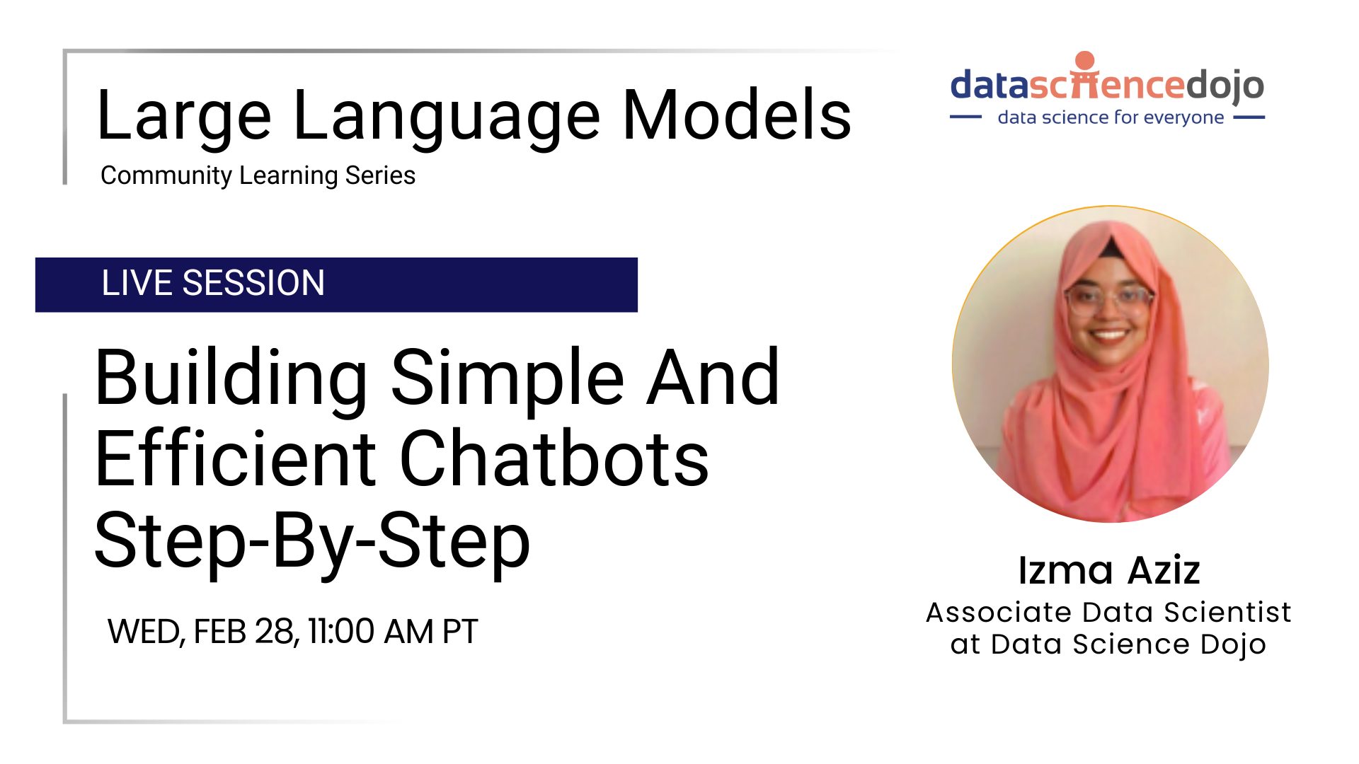 Building simple and efficient chatbots step-by-step