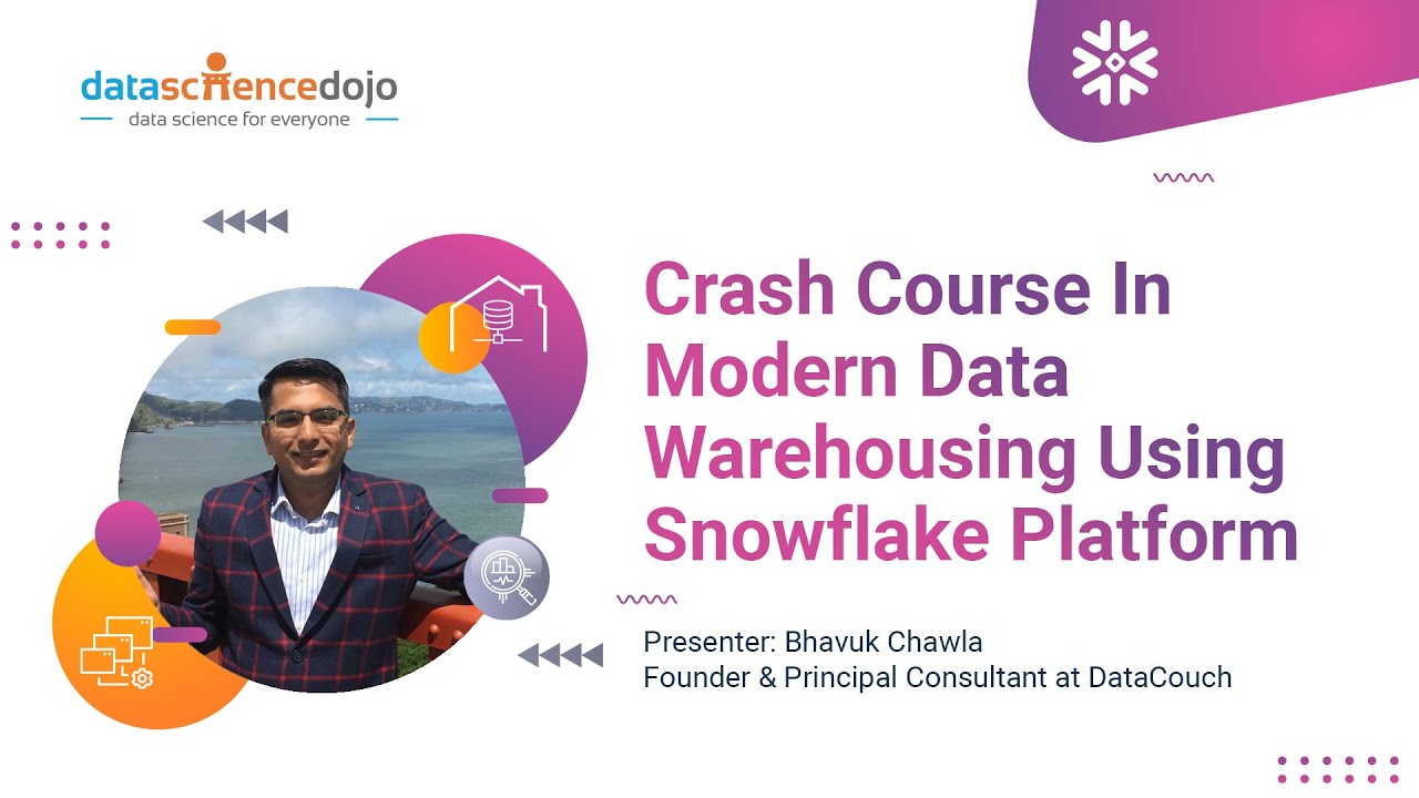 Crash course in modern data warehousing using Snowflake platform