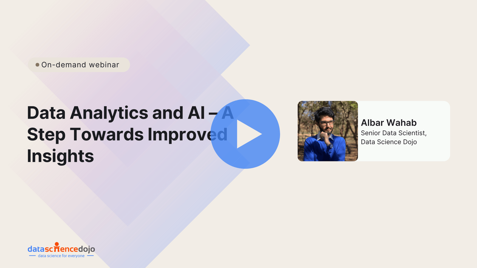 Data analytics and AI - a step toward improved insights