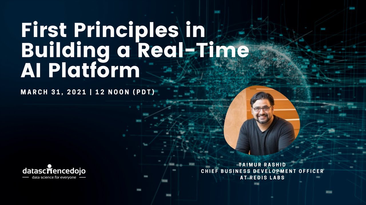 First principles in building a real-time AI platform