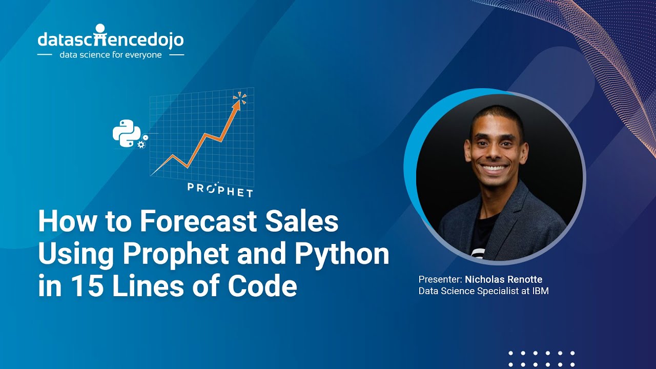 Forecast sales with prophet and Python in 15 lines