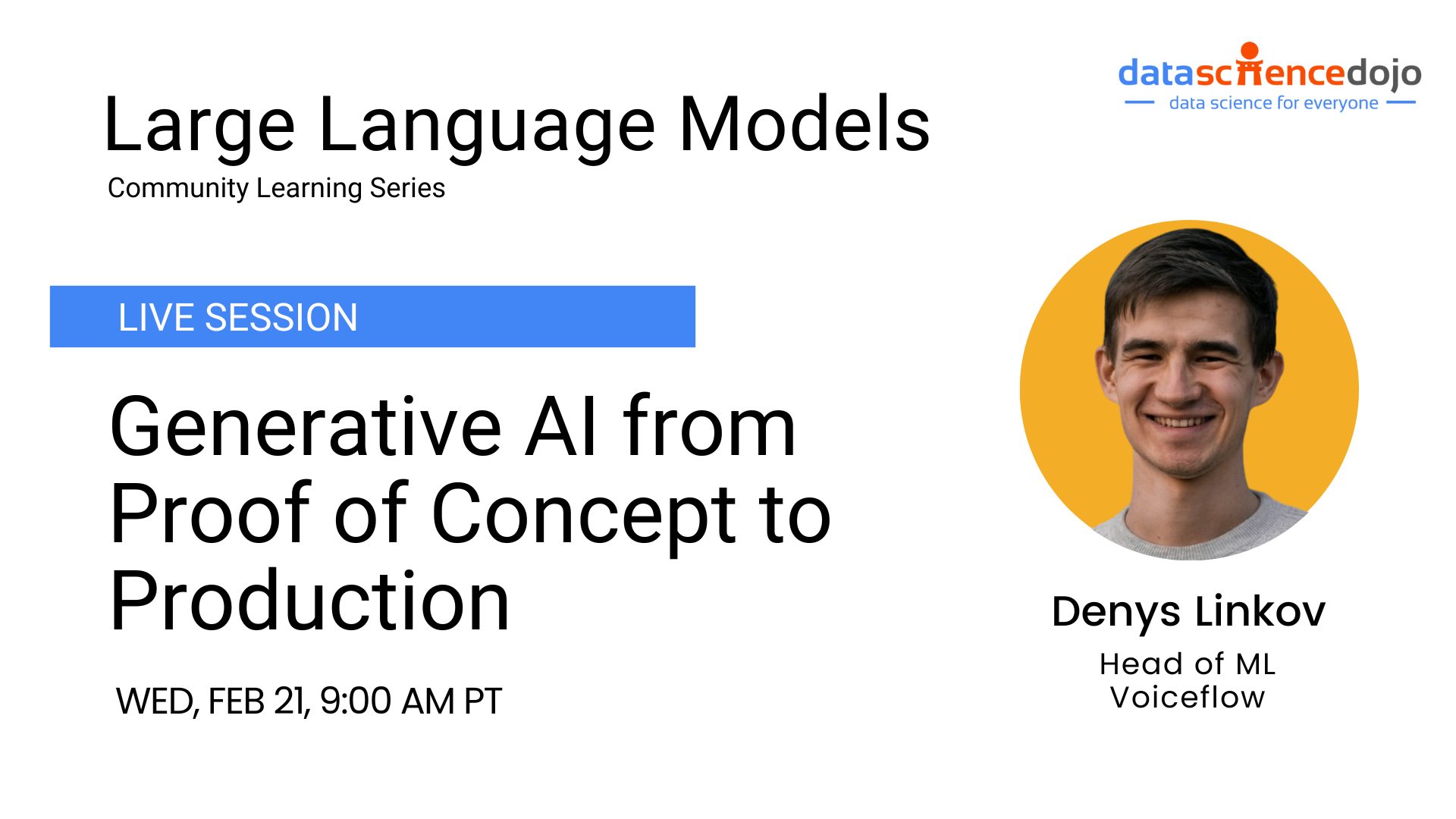 Generative AI applications: From proof of concept to production