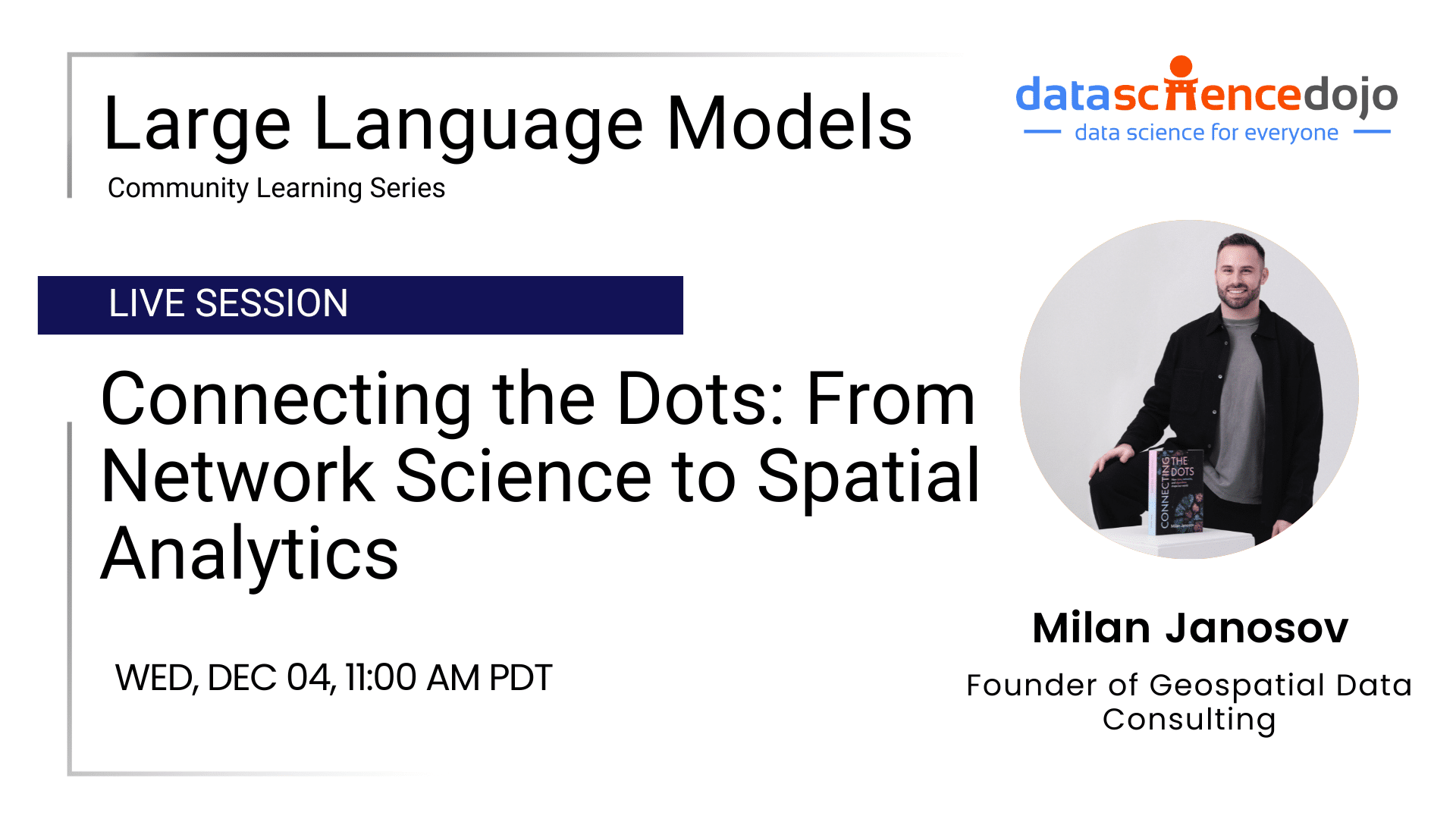 Connecting the dots: Network science to spatial analytics