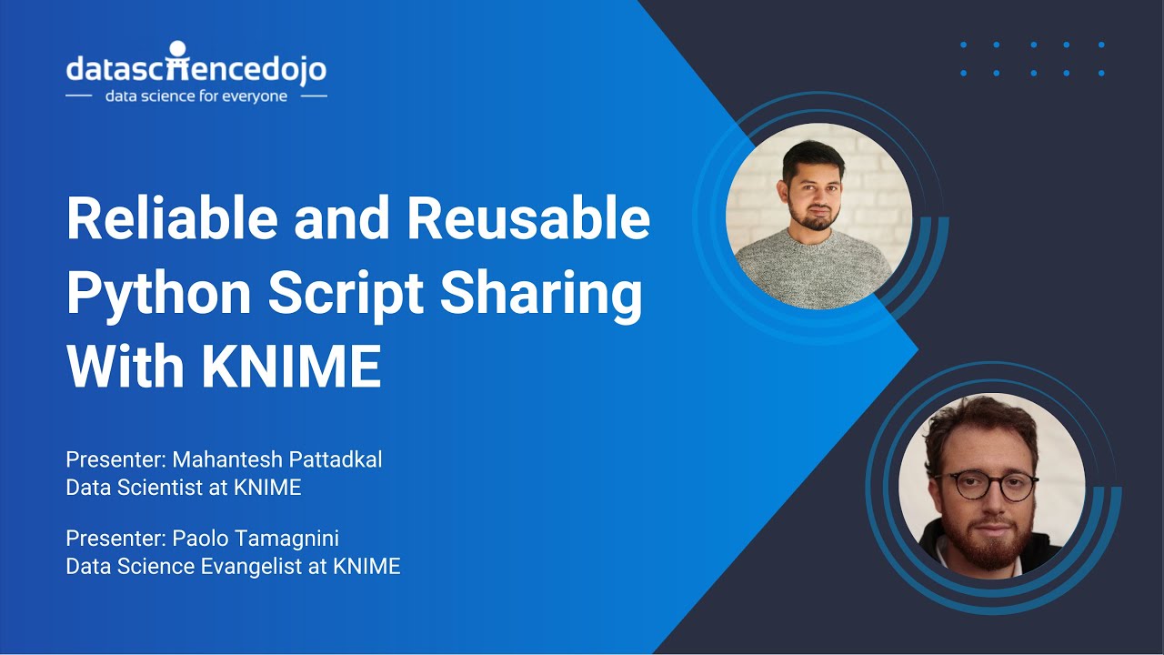 Reliable and reusable Python script sharing with KNIME