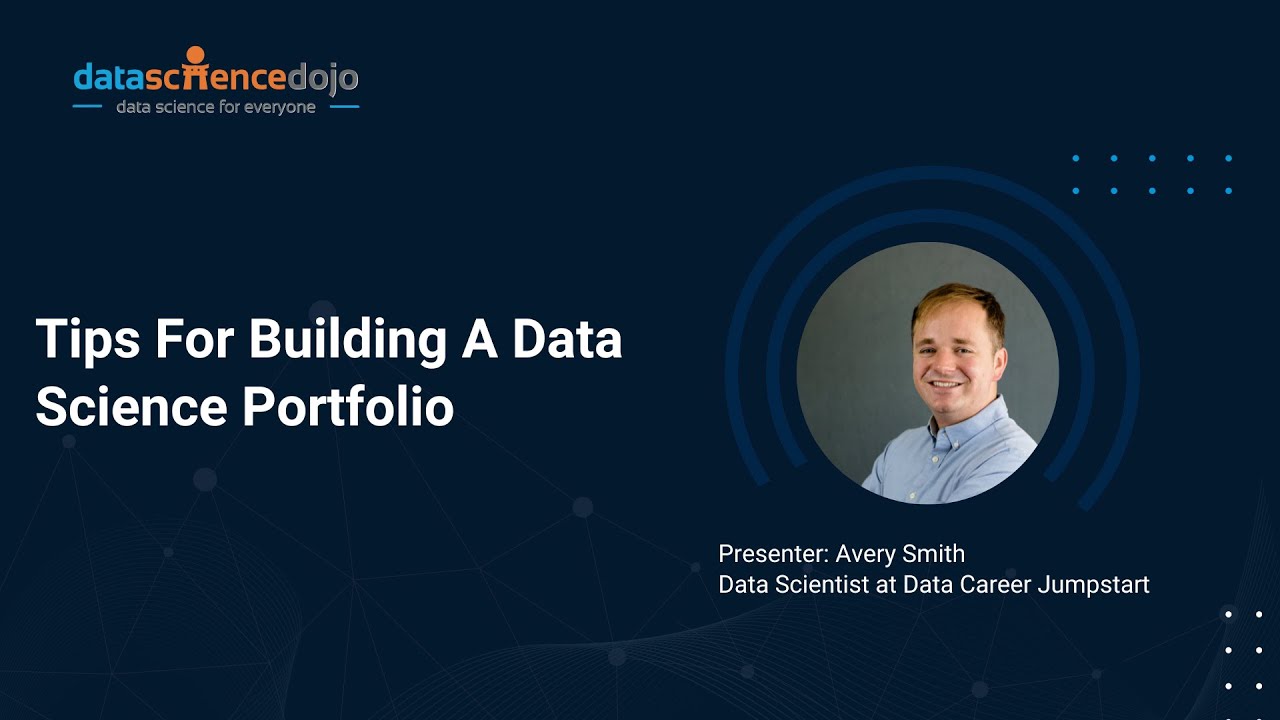 Tips for building a data science portfolio