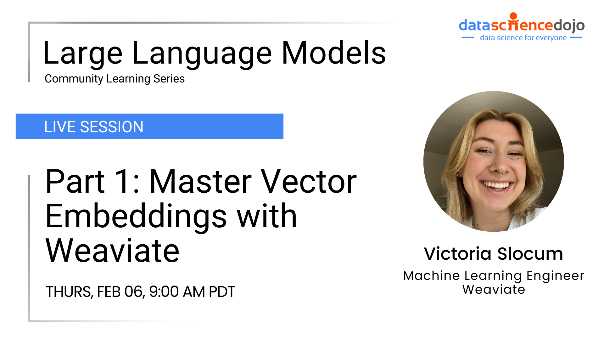 Part 1: What is a vector embedding? | master vector embeddings with weaviate